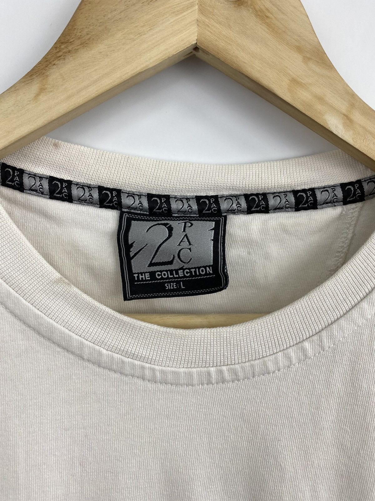 Rap Tees 🇺🇸 Vintage Tupac 96 Shakur T-Shirt Rare Retro Size US L / EU 52-54 / 3 - 5 Thumbnail
