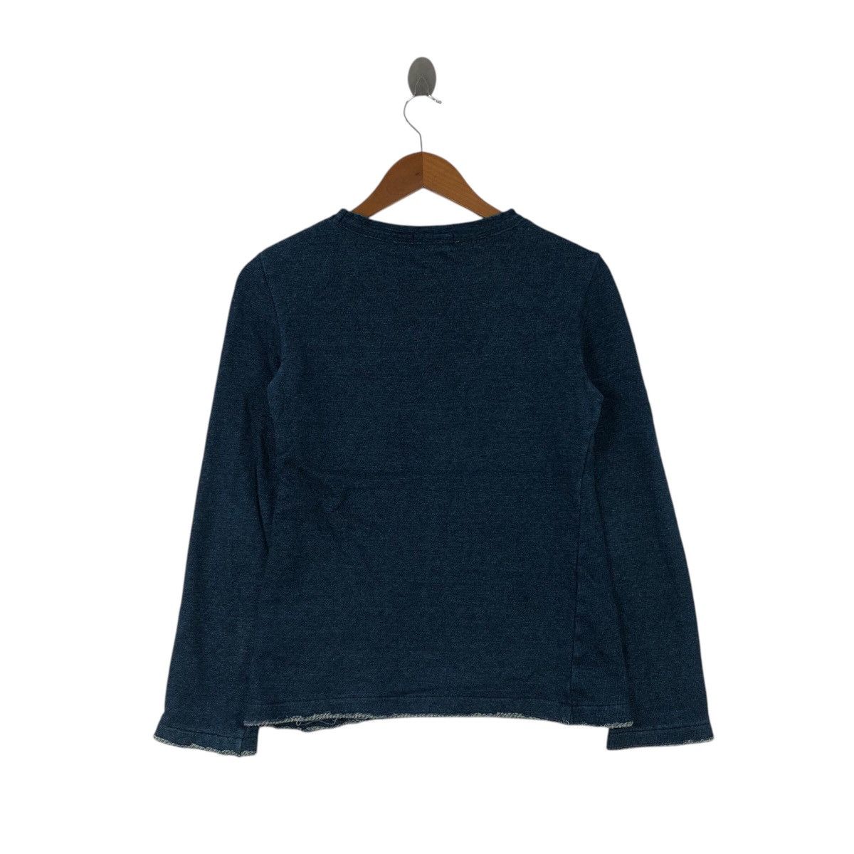 45rpm × Japanese Brand Japanese Brand 45RPM STUDIO JAPAN Indigo Scab Distressed Size XS / US 0-2 / IT 36-38 - 5 Thumbnail