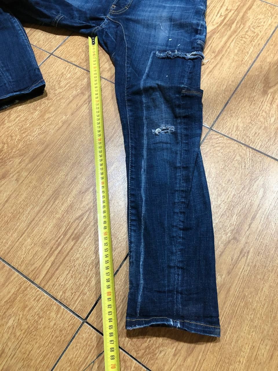 Dsquared2 DSQUARED2 Jeans Mens Button Fly Stretch Denim Grunge Italy Size US 32 / EU 48 - 13 Thumbnail