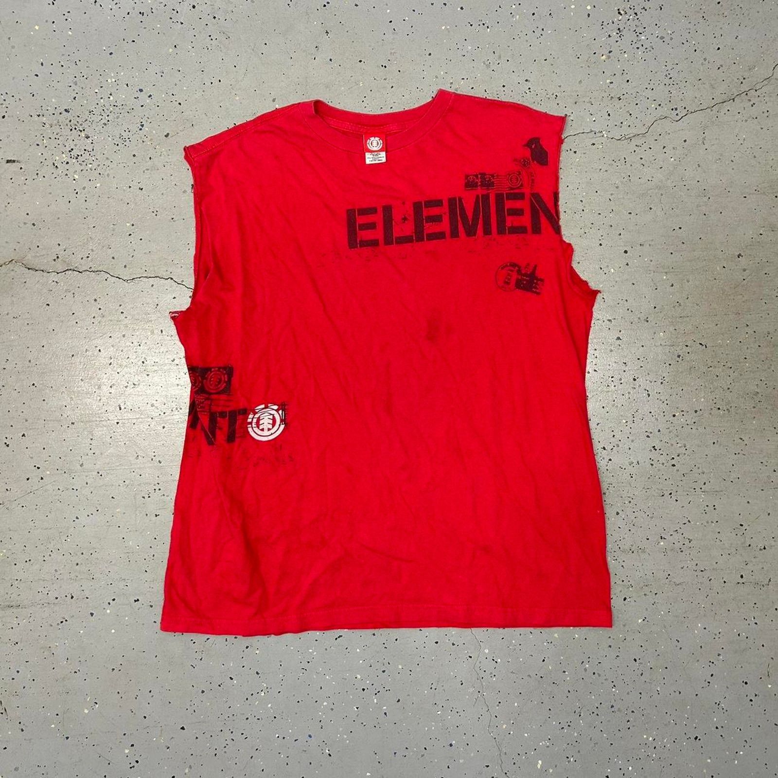 Element Y2K Element Cut Off T-Shirt Size US XXL / EU 58 / 5 - 1 Thumbnail