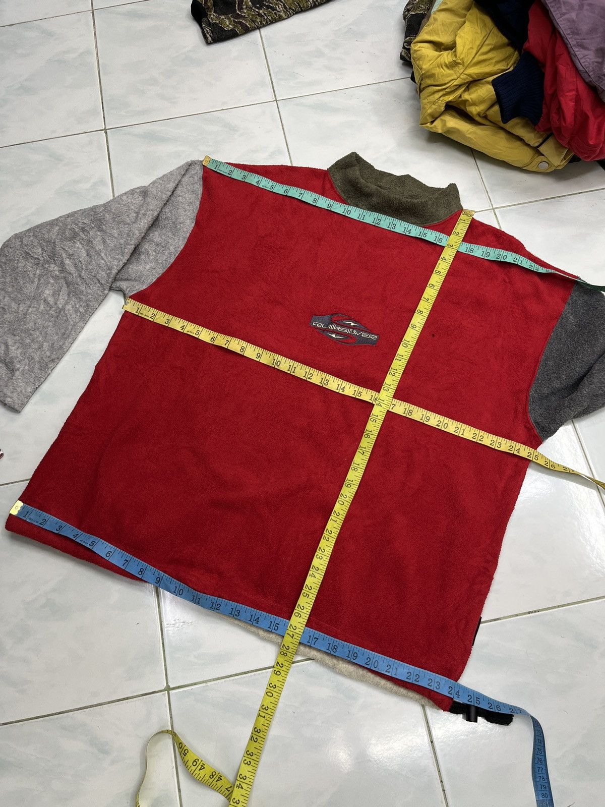 Quiksilver 🔥STEALS🔥 VTG QUIKSILVER MULTICOLOUR PULLOVER Size US M / EU 48-50 / 2 - 15 Thumbnail