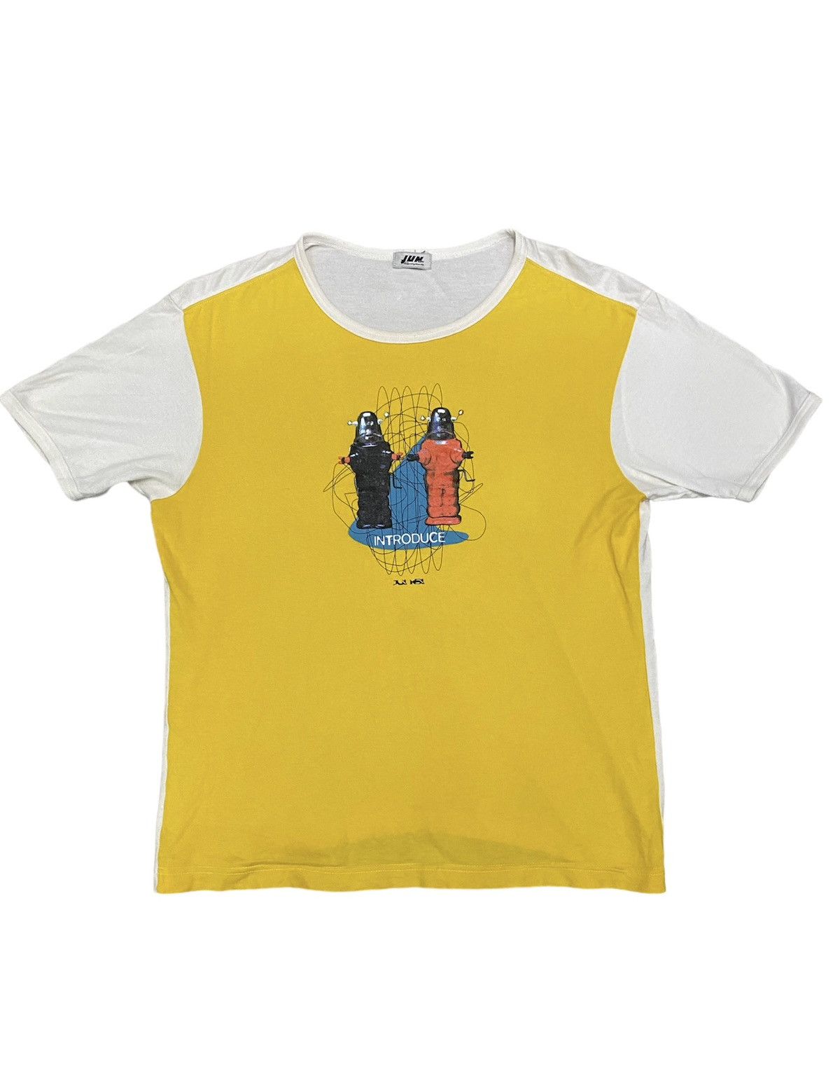 Issey Miyake × Japanese Brand 1990s JUN Men Japan introduce Robot cyberpunk tee Size US M / EU 48-50 / 2 - 1 Thumbnail