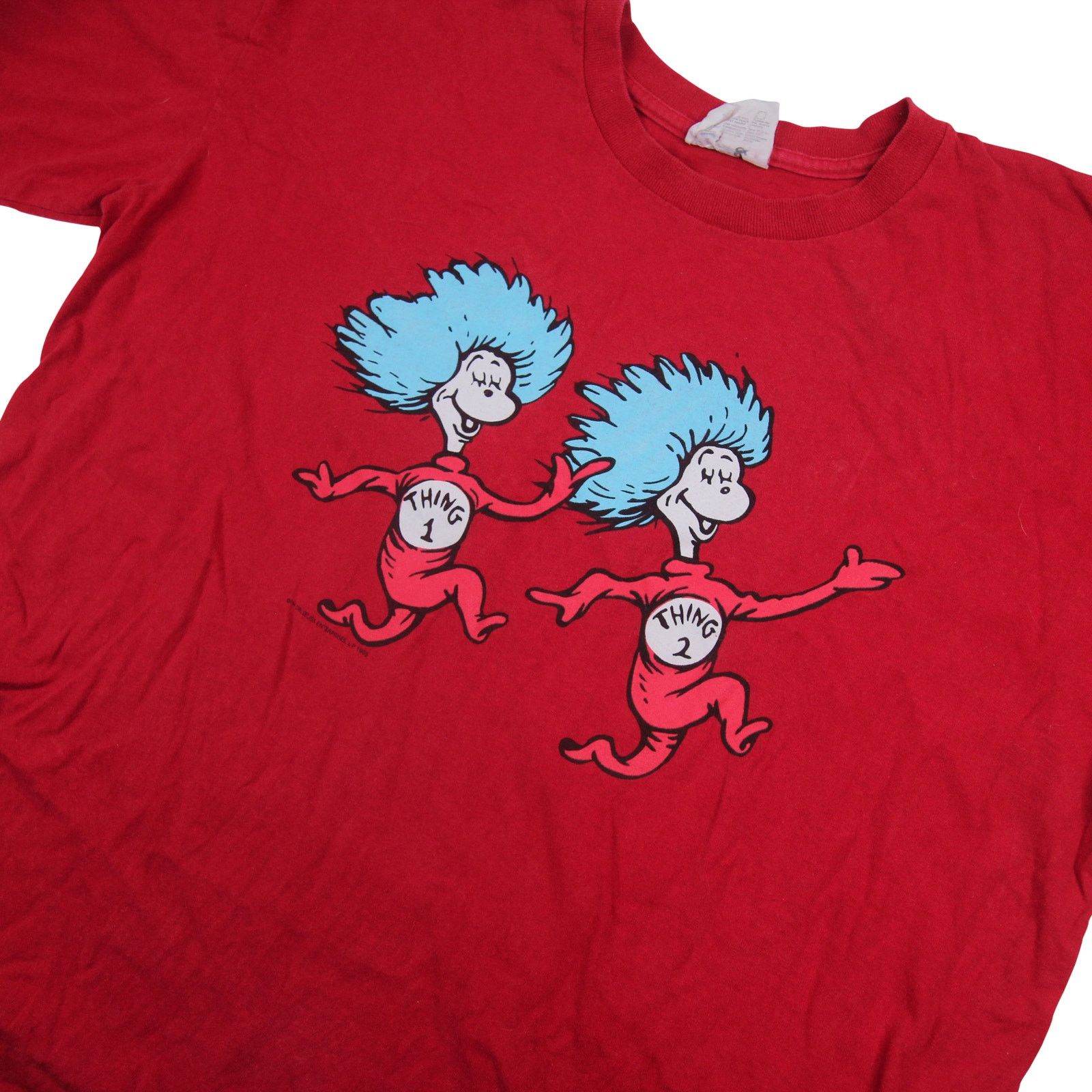 Vintage Vintage Dr.Seuss Thing One Thing Two graphic T Shirt Size US M / EU 48-50 / 2 - 2 Thumbnail