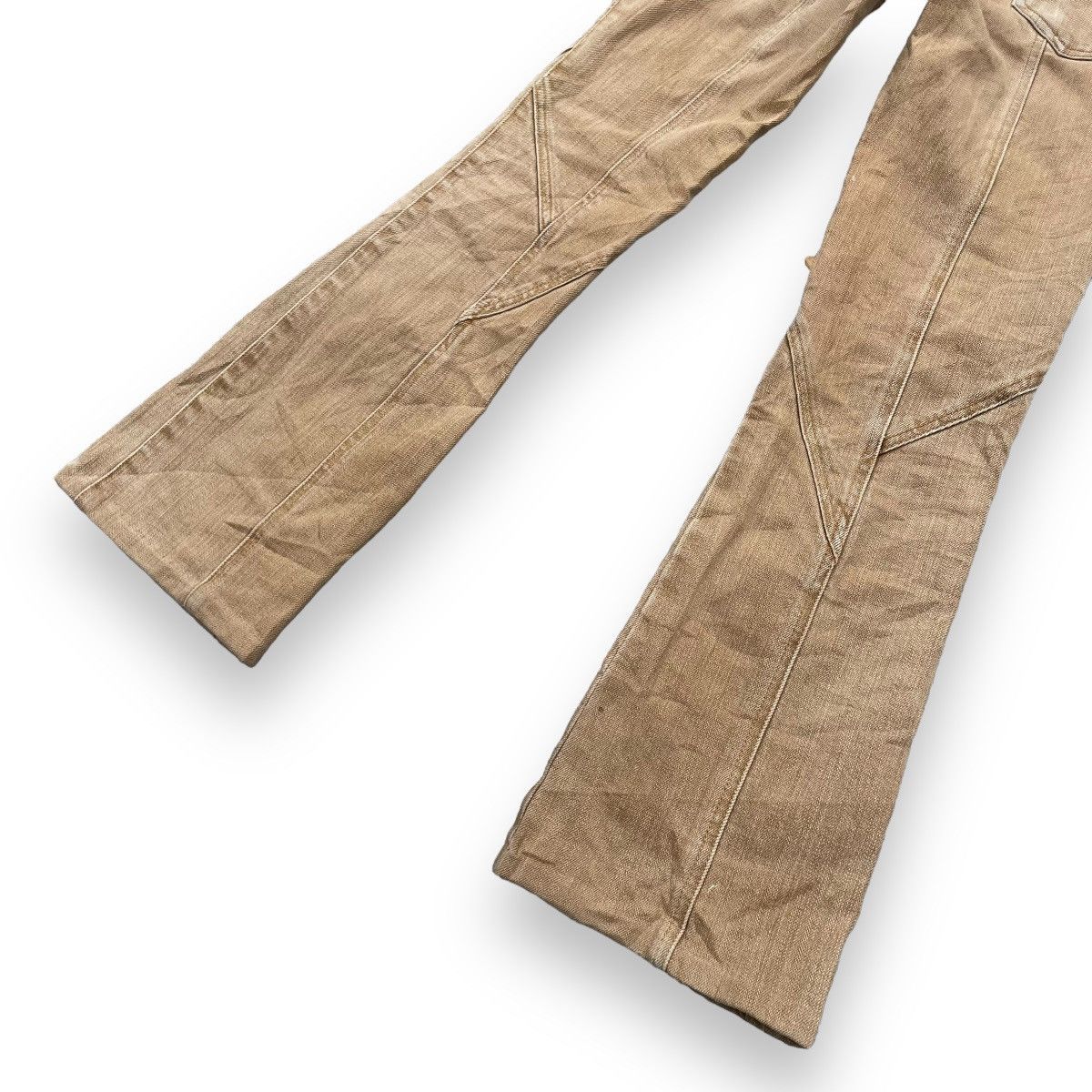 If Six Was Nine × Japanese Brand × Le Grande Bleu (L.G.B.) VINTAGE JAPANESE SUPER FLARE DENIM PANTS Size 26" / US 2 / IT 38 - 13 Thumbnail
