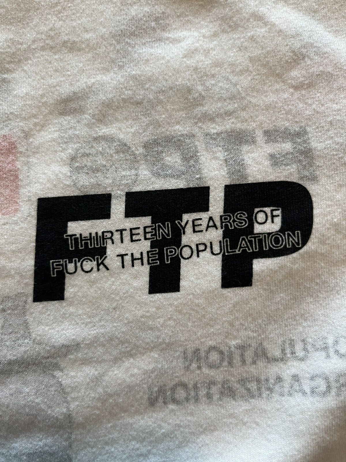 Fuck The Population FTP 13th YEAR ANNIVERSARY Size US M / EU 48-50 / 2 - 4 Thumbnail
