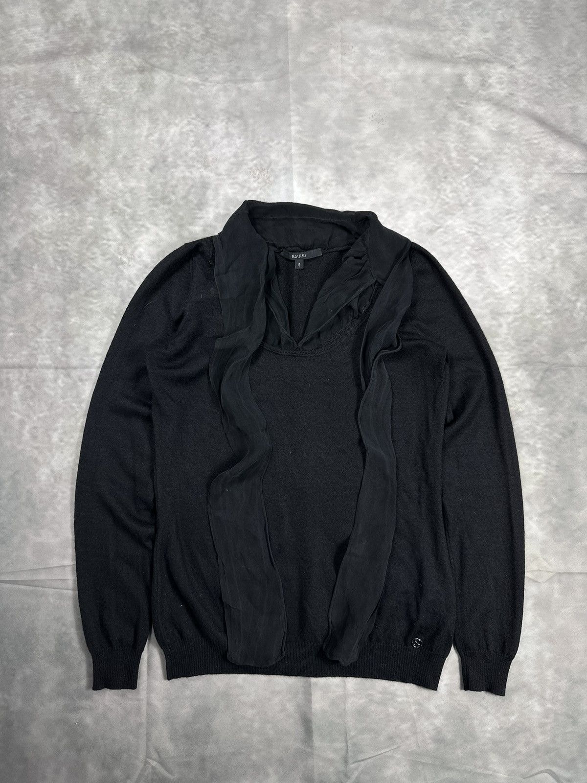 Gucci GUCCI Sweater Turtleneck Wool Chunky Heavy Knit by Tom Ford Size US S / EU 44-46 / 1 - 1 Thumbnail