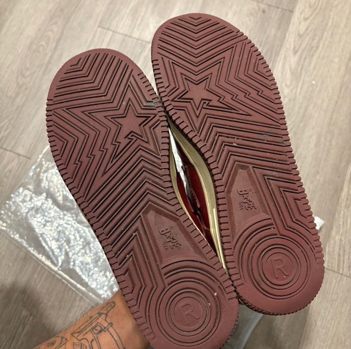 Bape 2008 bapestas Size US 9.5 / EU 42-43 - 5 Thumbnail