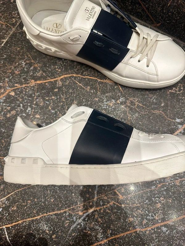Valentino Valentino Garavani Calfskin Open Sneaker Size US 11.5 / EU 44-45 - 8 Thumbnail