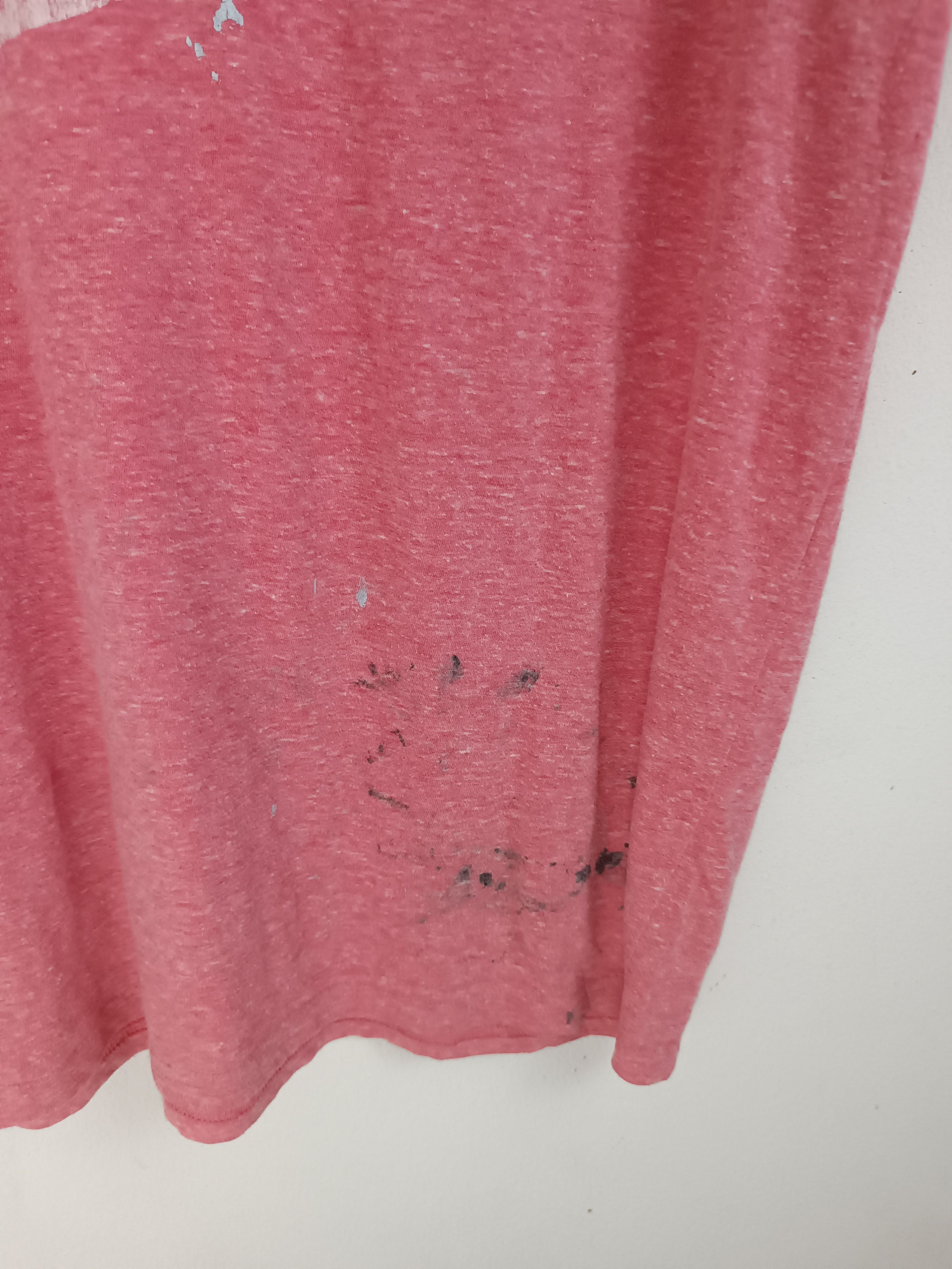Coca Cola THRASHED FADED VINTAGE COCA COLA DISTRESSED PAINT STAINS TEE Size US XL / EU 56 / 4 - 10 Thumbnail