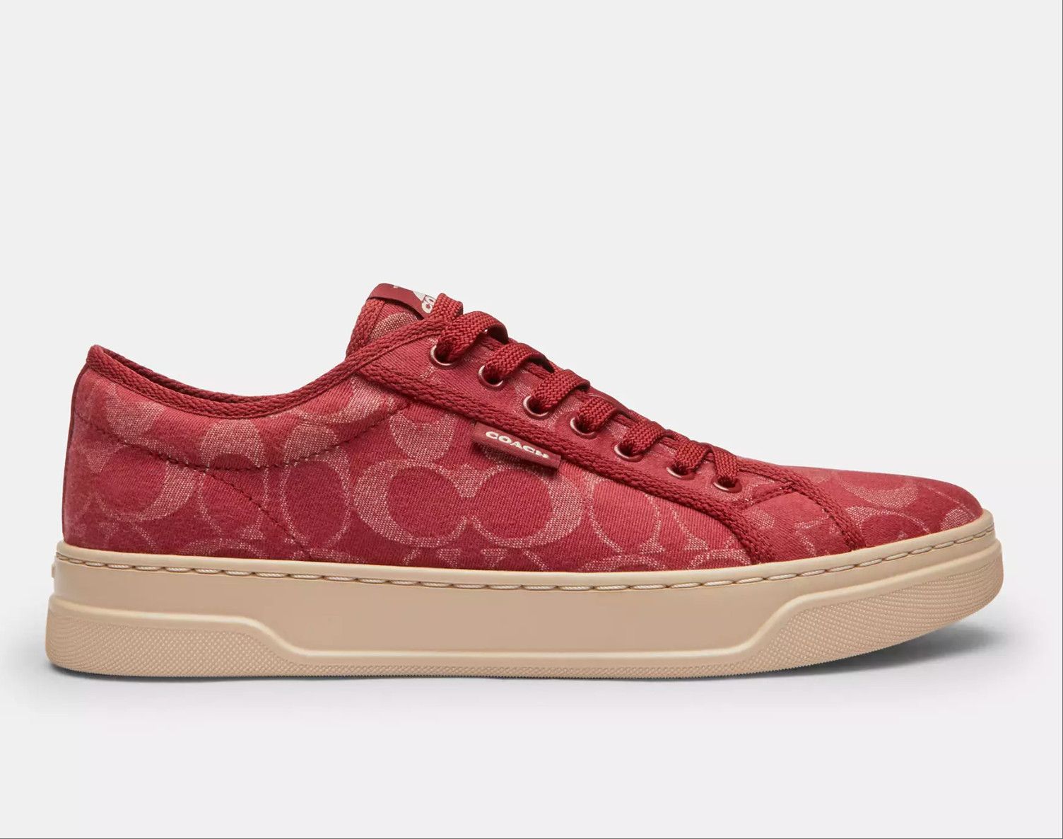Coach Canvas Sneaker In Signature Denim CDE35 Size US 6.5 / IT 36.5 - 10 Thumbnail