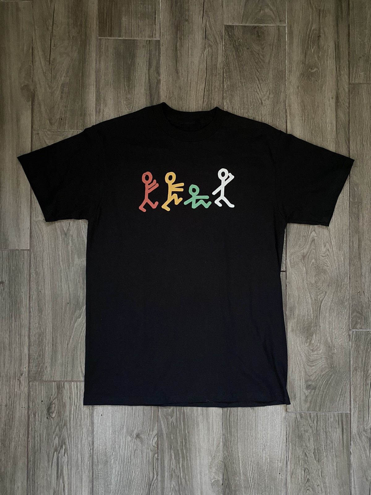 Vintage A Tribe Called Quest Stick Figures Logo Tee Grailed