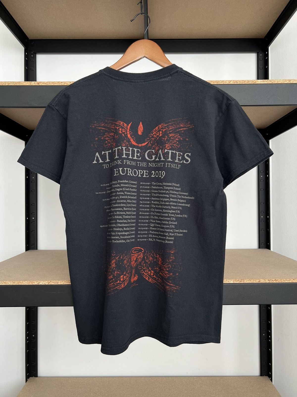 Band Tees Vintage 2019 At the Gates To Drink from the Night Itself Tee Size US M / EU 48-50 / 2 - 4 Thumbnail