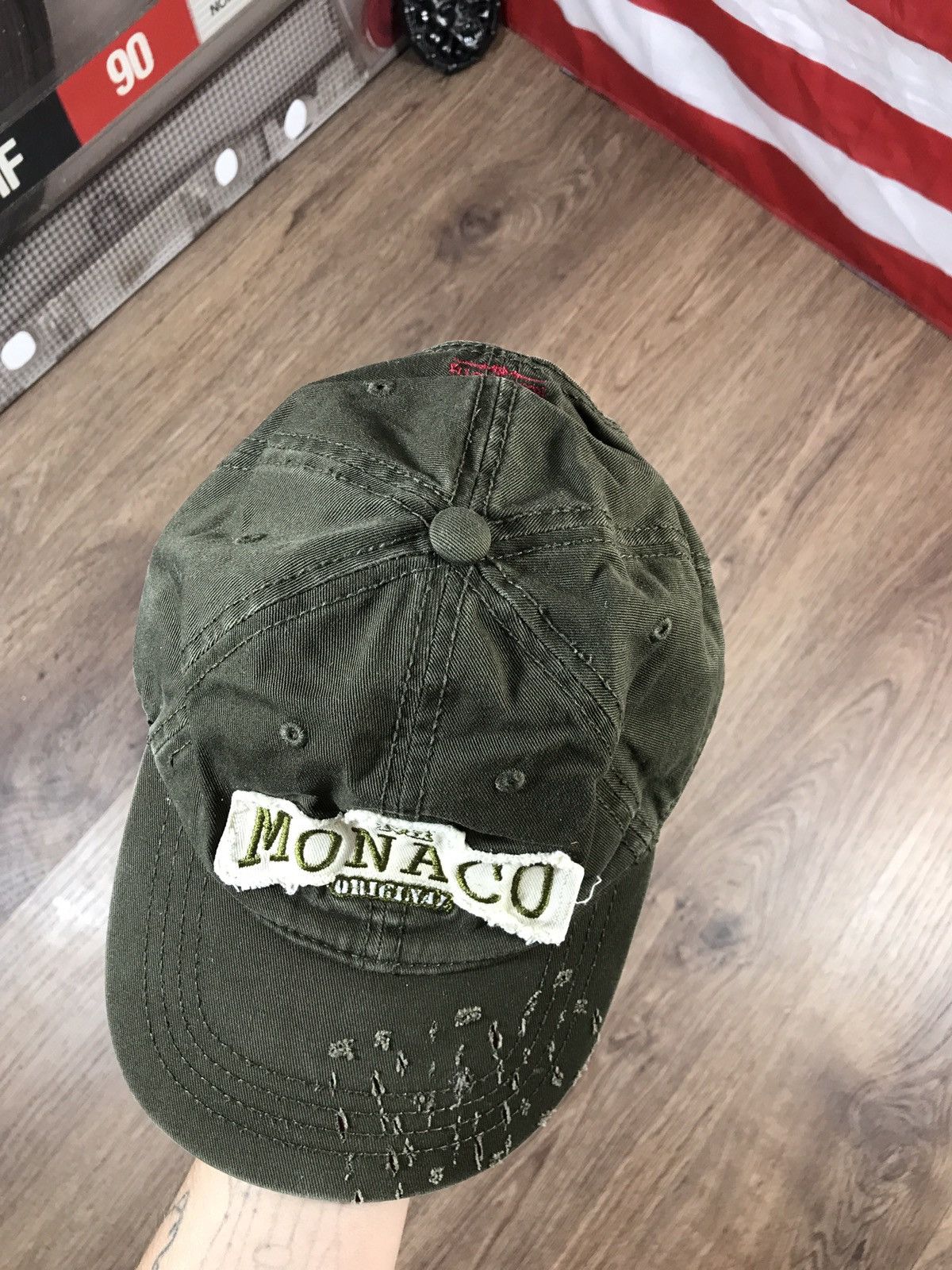 Japanese Brand × Vintage Vintage Monaco Original Cap Size ONE SIZE - 7 Thumbnail