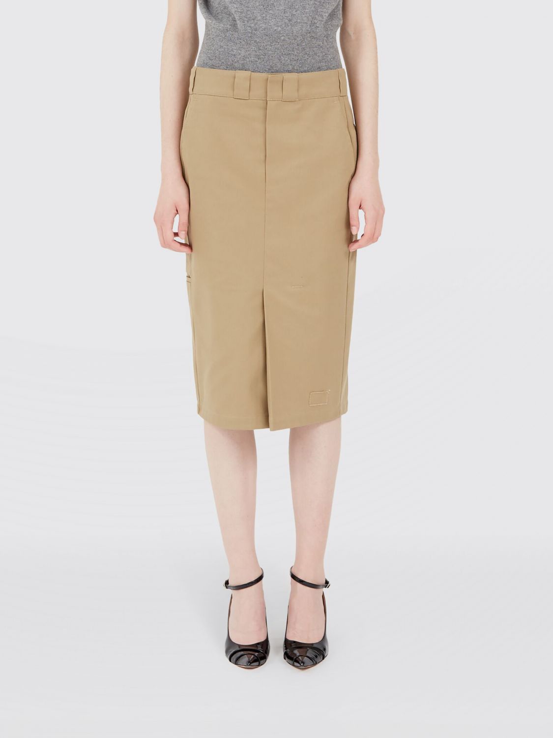 Maison Margiela Maison Margiela Skirt Woman Beige Size 26" / US 2 / IT 38 - 1 Thumbnail
