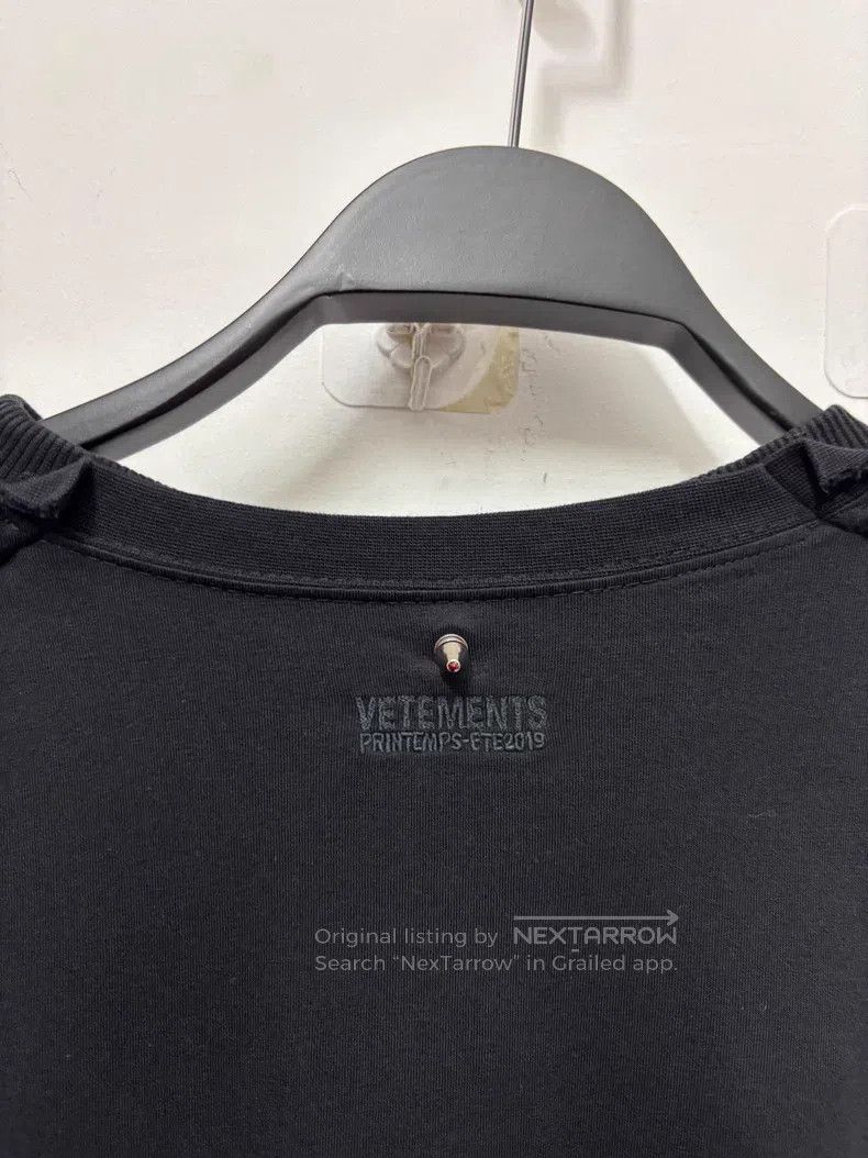 Vetements VETEMENTS Sweatshirt Black Size US XS / EU 42 / 0 - 2 Thumbnail
