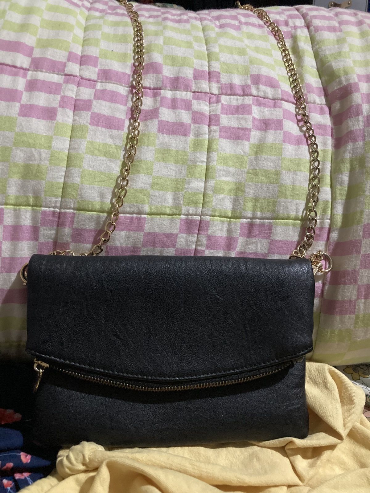 Other Black pleather crossbody bag Size ONE SIZE - 1 Thumbnail