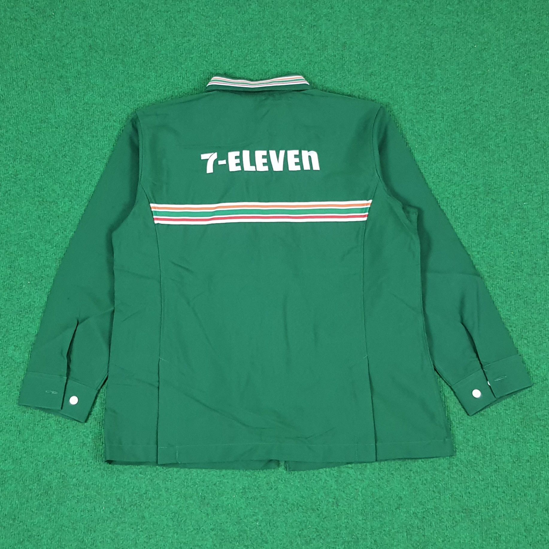 Japanese Brand Vintage 7 Eleven Uniform Japan Edition Workwear Jacket Size S / US 4 / IT 40 - 3 Thumbnail