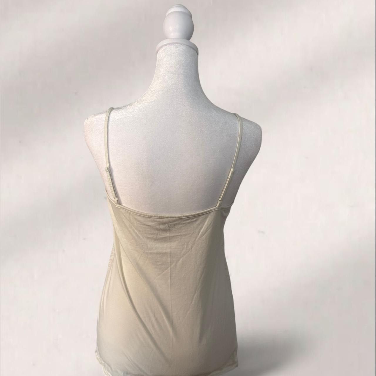 Loft super cute & y2k white/cream cami Size M / US 6-8 / IT 42-44 - 4 Thumbnail