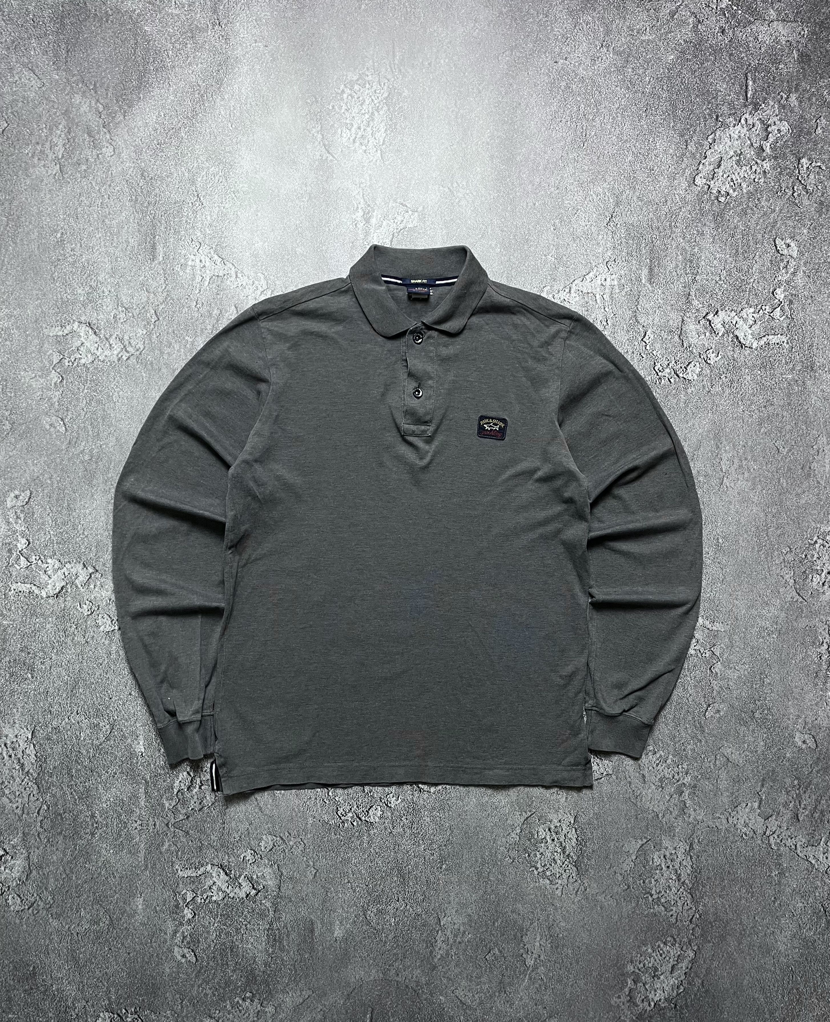 Paul & Shark Vintage Long Sleeve Paul & Shark Big Logo Mens L Size US L / EU 52-54 / 3 - 1 Thumbnail