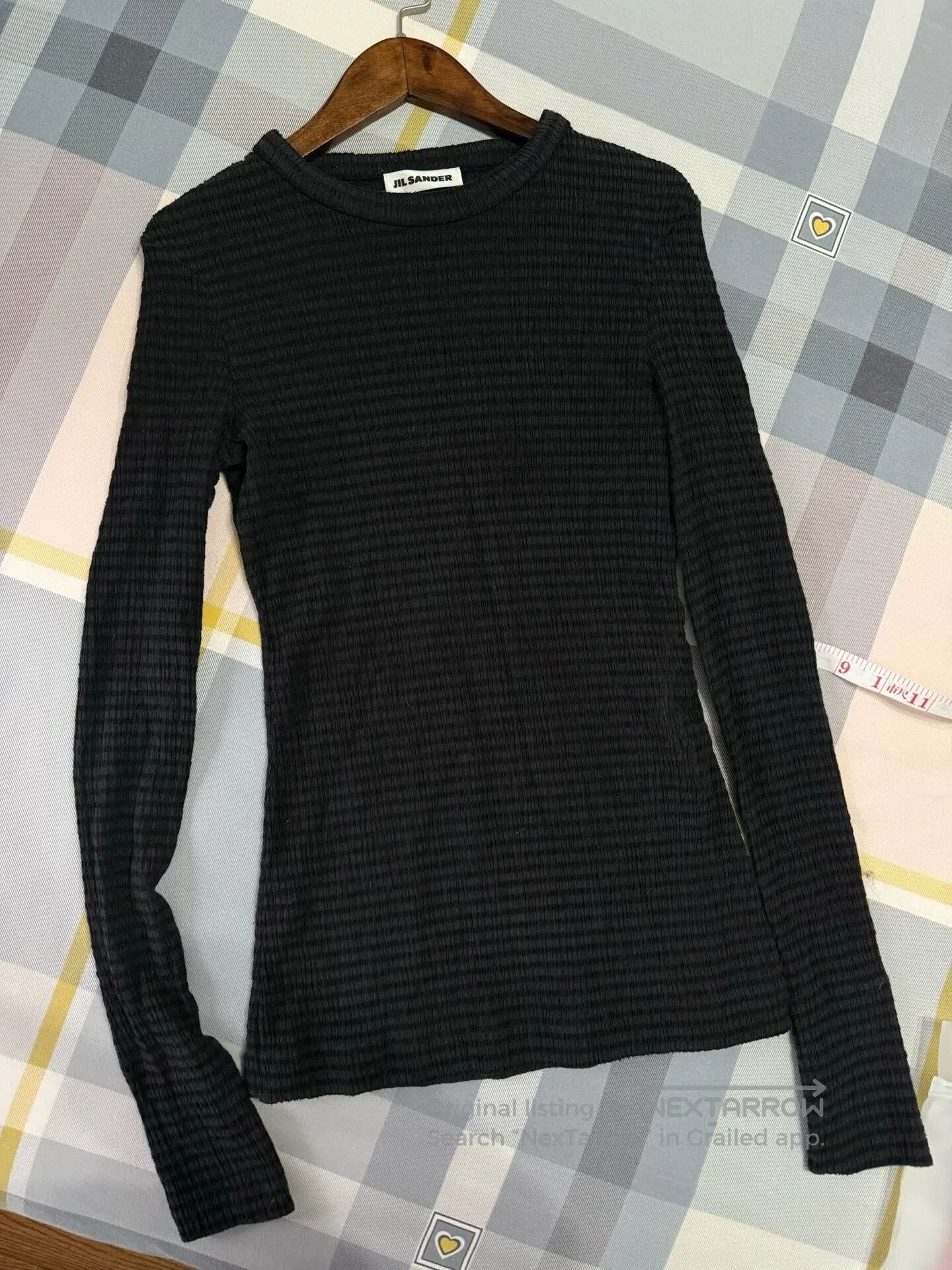 Jil Sander Jil Sander Long Sleeve Top Black Color. Size M / US 6-8 / IT 42-44 - 3 Thumbnail