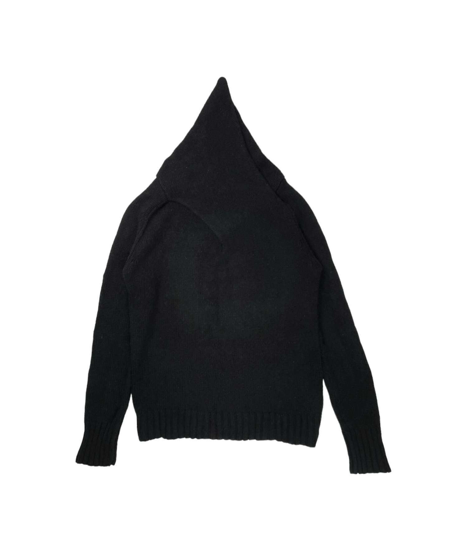 Tornado Mart Assymetrical Collared Ninja Vibe Knit