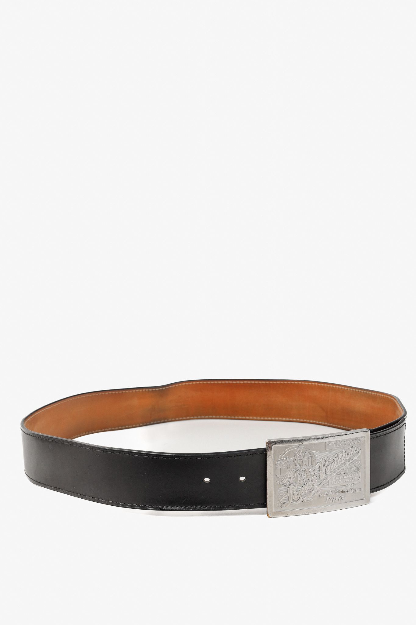 Louis Vuitton Louis Vuitton Travelling Requisites Rectangular-Buckle Belt Size ONE SIZE - 1 Thumbnail