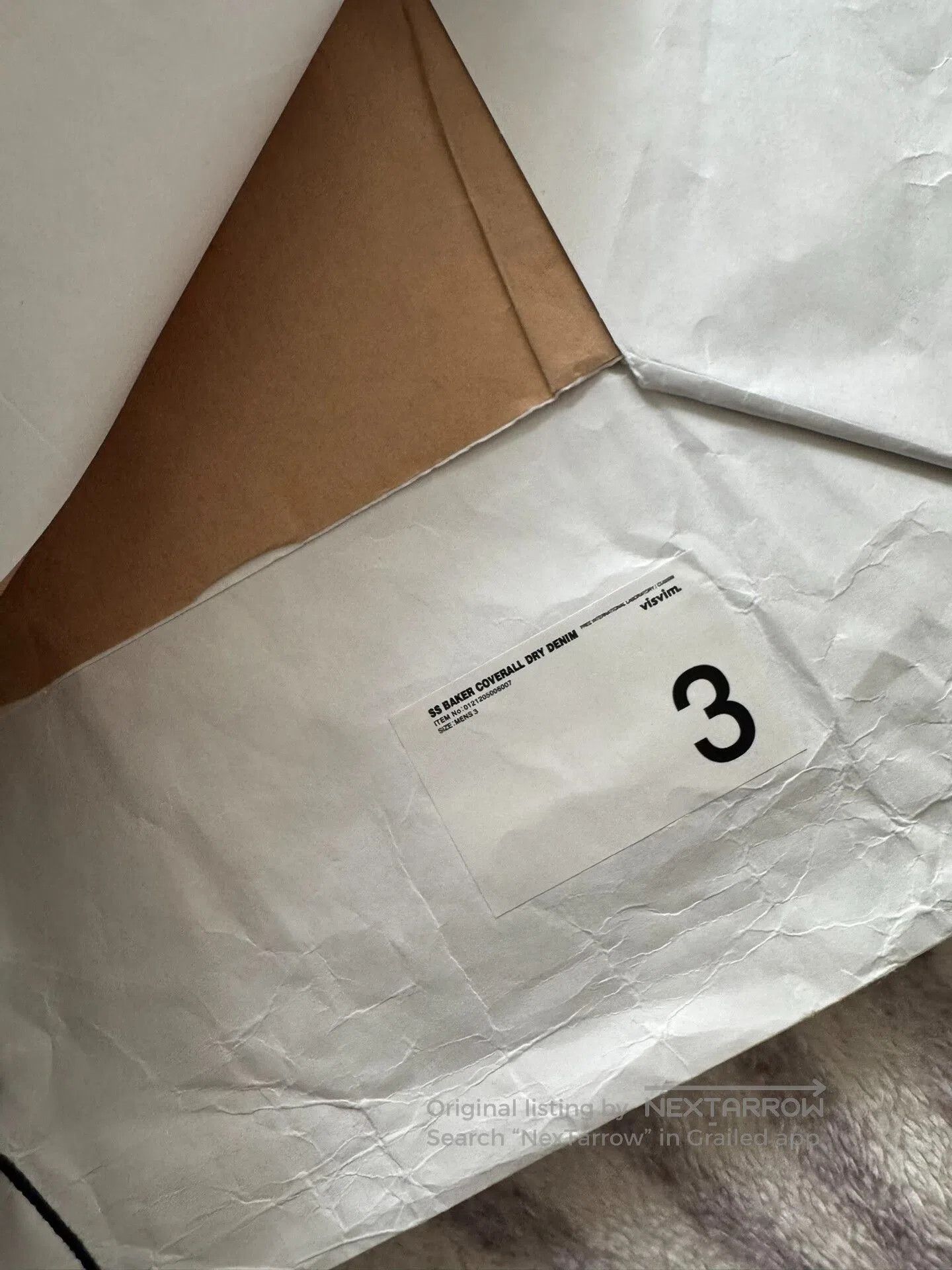 Visvim VISVIM 21AW BAKER COVERALL DRY DENIM. Size US 31 - 7 Thumbnail