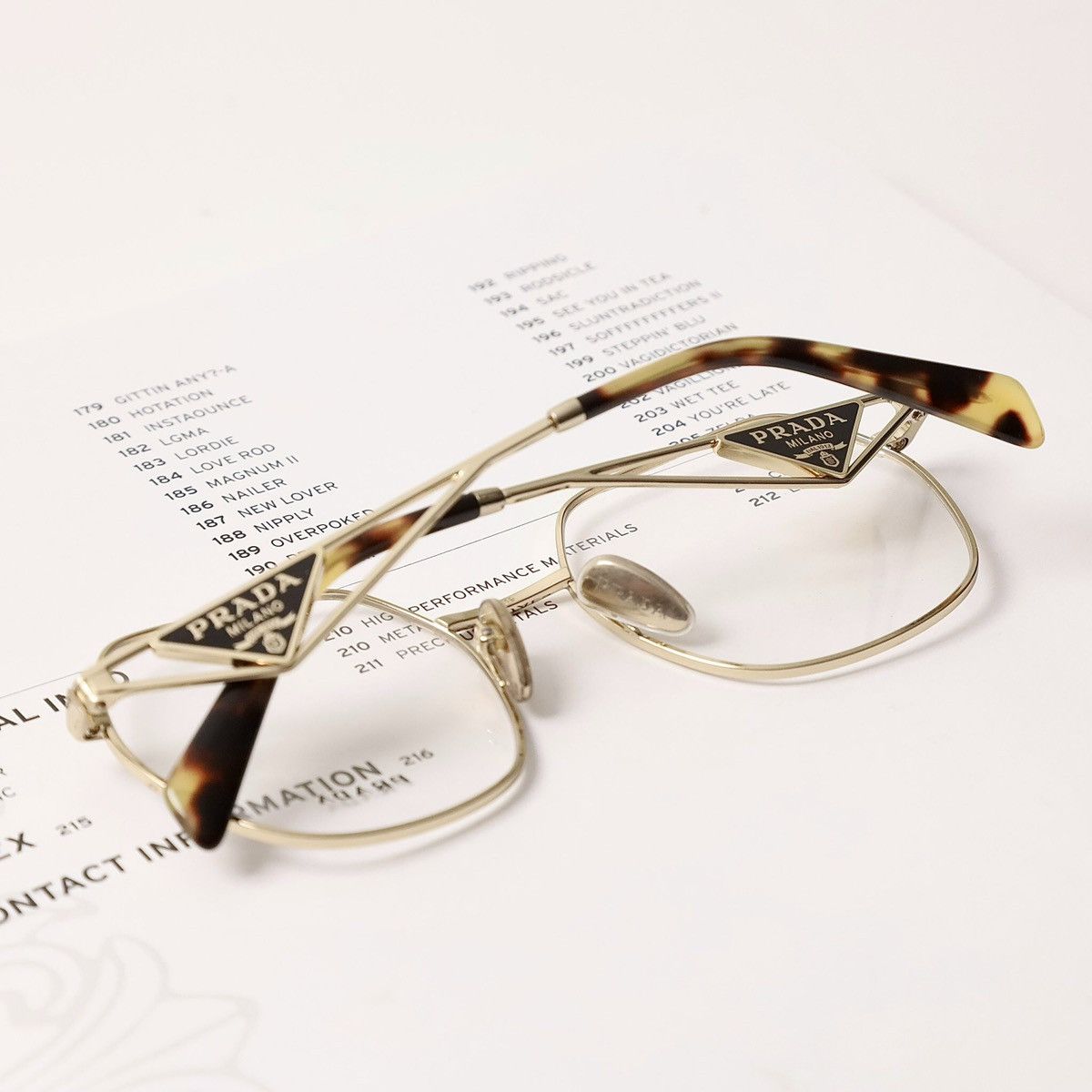 Prada PRADA 0PR 59ZV GLASSES Size ONE SIZE - 10 Thumbnail