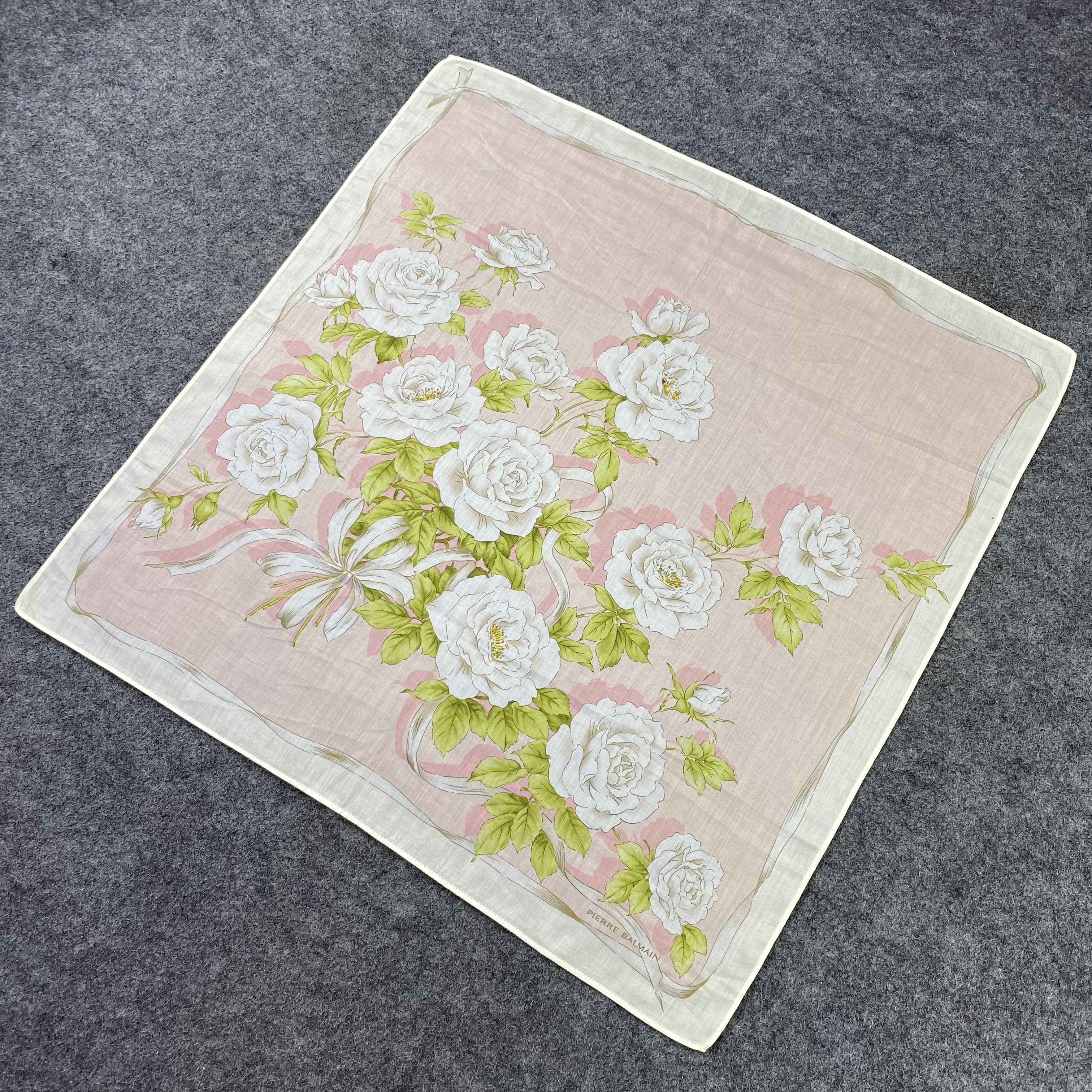 Pierre Balmain Pierre Balmain Handkerchief / Bandana / Neckerchief-B1045 Size ONE SIZE - 4 Thumbnail