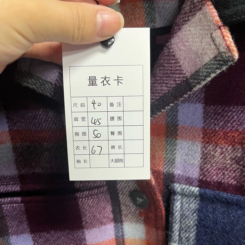 Loewe loewe check flannel jacket with collar-2507 Size US M / EU 48-50 / 2 - 7 Thumbnail