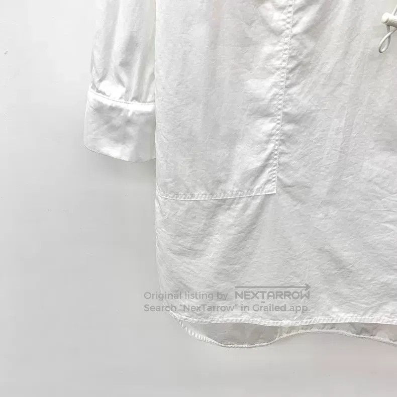Fendi Fendi White Pocket Logo Relief Cotton Drawstring Waist Lon Size XS / US 0-2 / IT 36-38 - 5 Thumbnail
