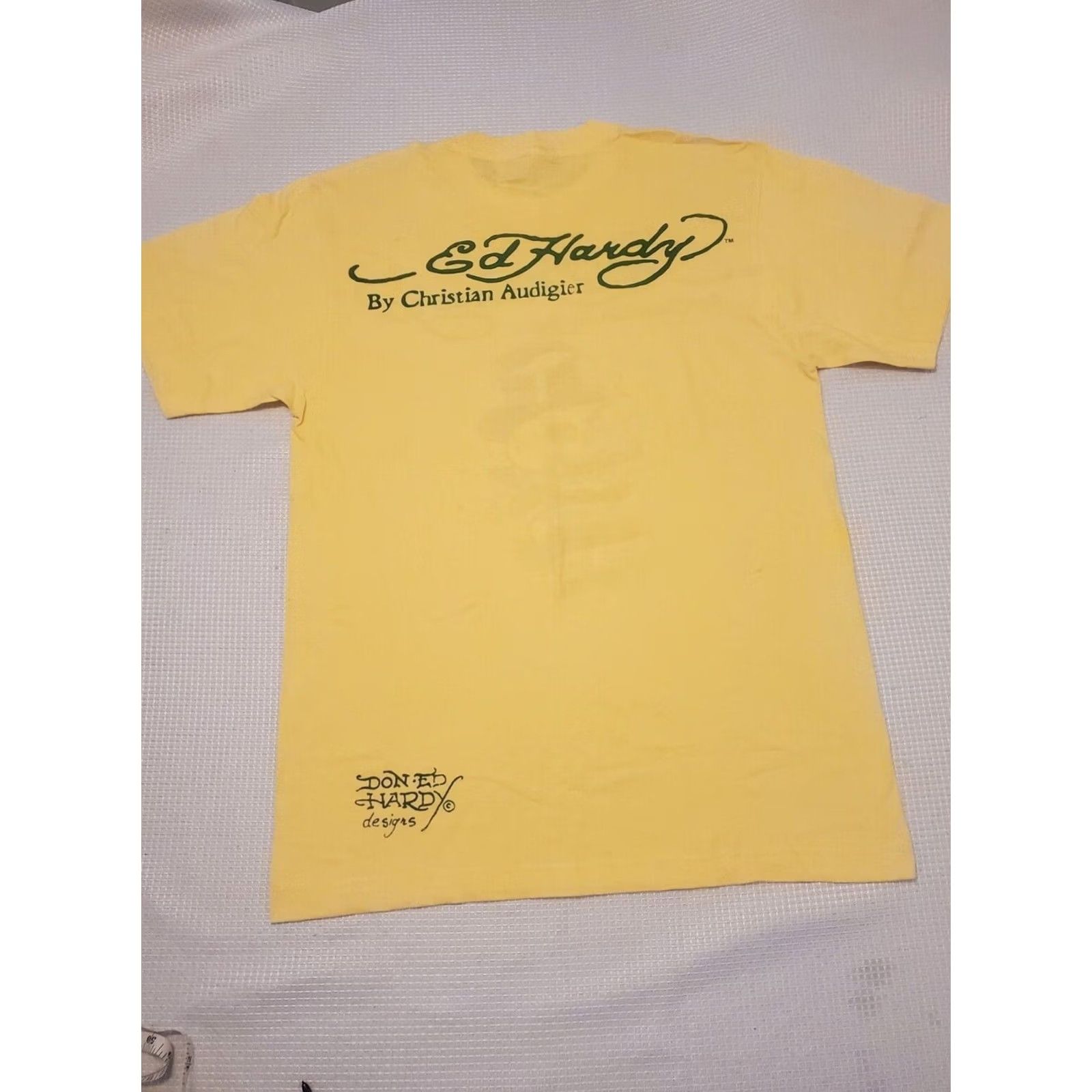 Ed Hardy Vtg ED HARDY Skull Logo Shirt MEN’S Medium NWT deadstock MSRP 20 Size US M / EU 48-50 / 2 - 4 Thumbnail