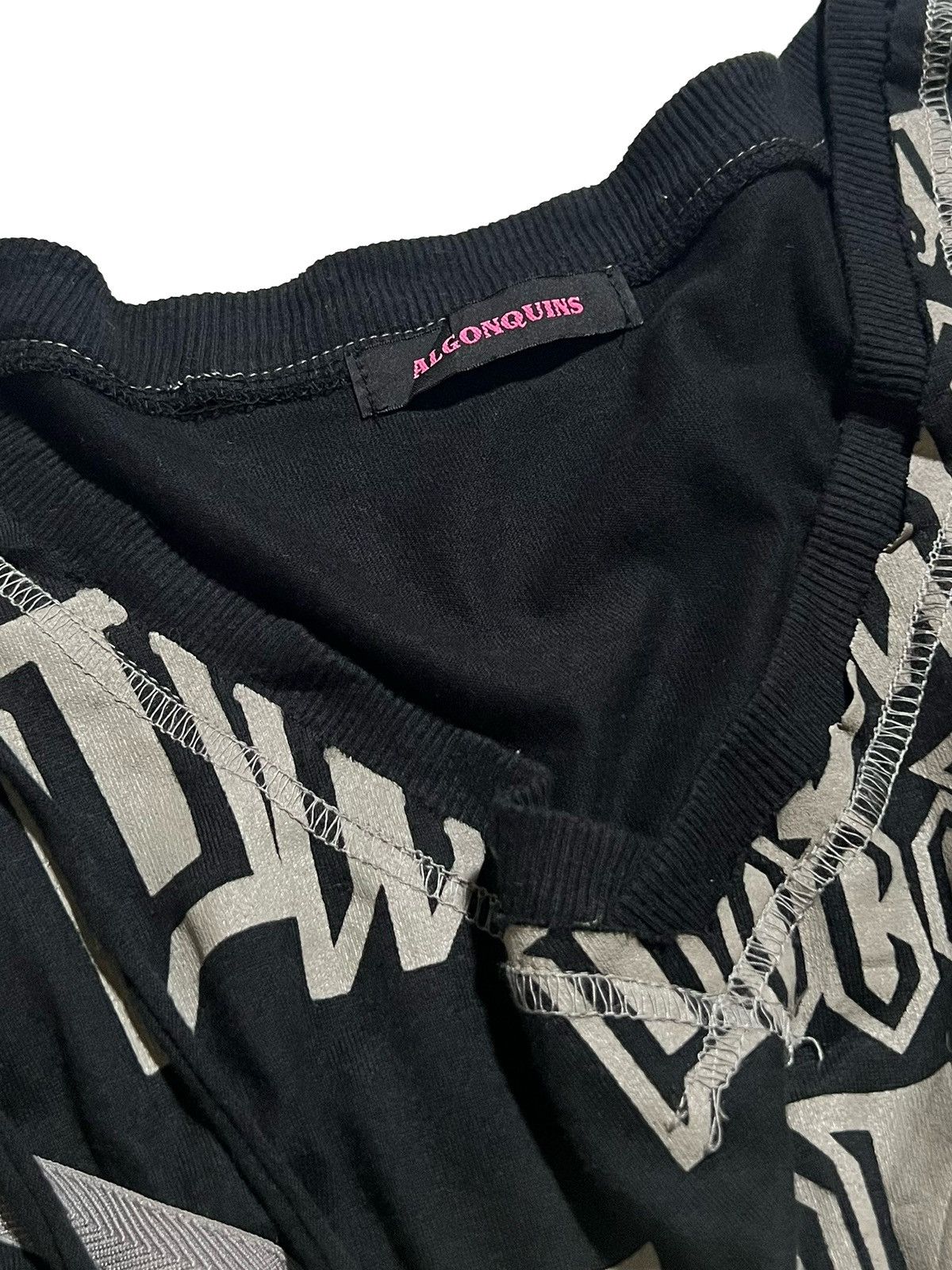 Japanese Brand Algonquins Japanese Punk Vkei Asym Unisex Long Sleeve y2k Size US S / EU 44-46 / 1 - 8 Thumbnail