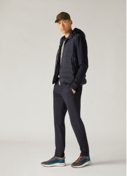 Loro Piana o1srvl11e0424 Leisure City Sweatpants in Navy Size US 32 / EU 48 - 3 Thumbnail