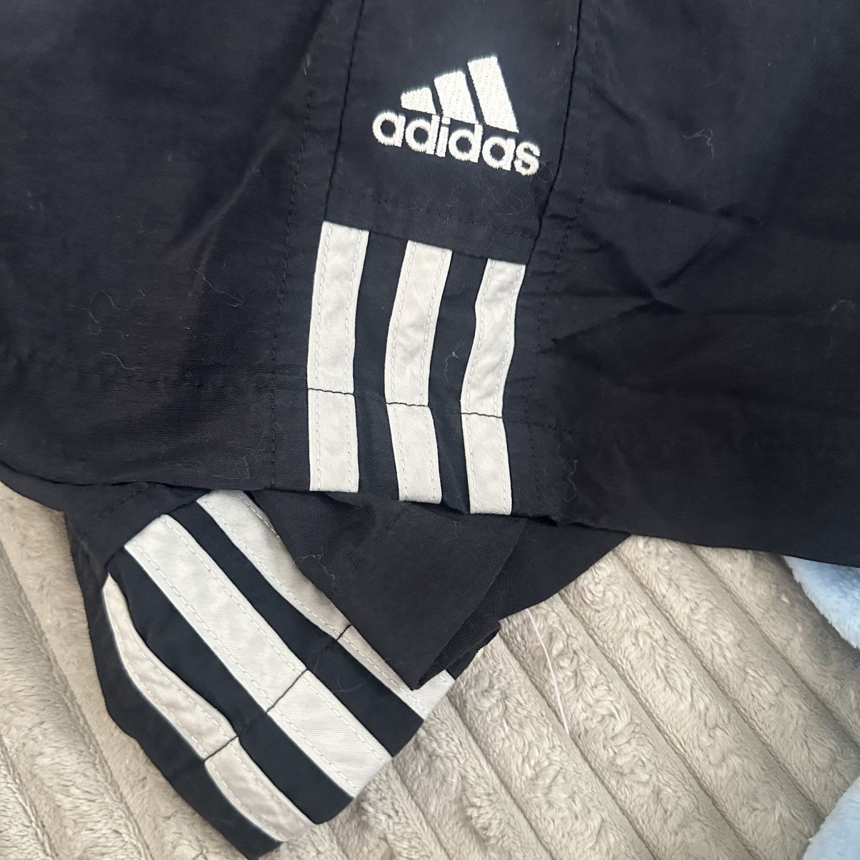 Adidas × Vintage Vintage Y2K adidas Woven Nylon Training Running Shorts Size US 31 - 10 Thumbnail