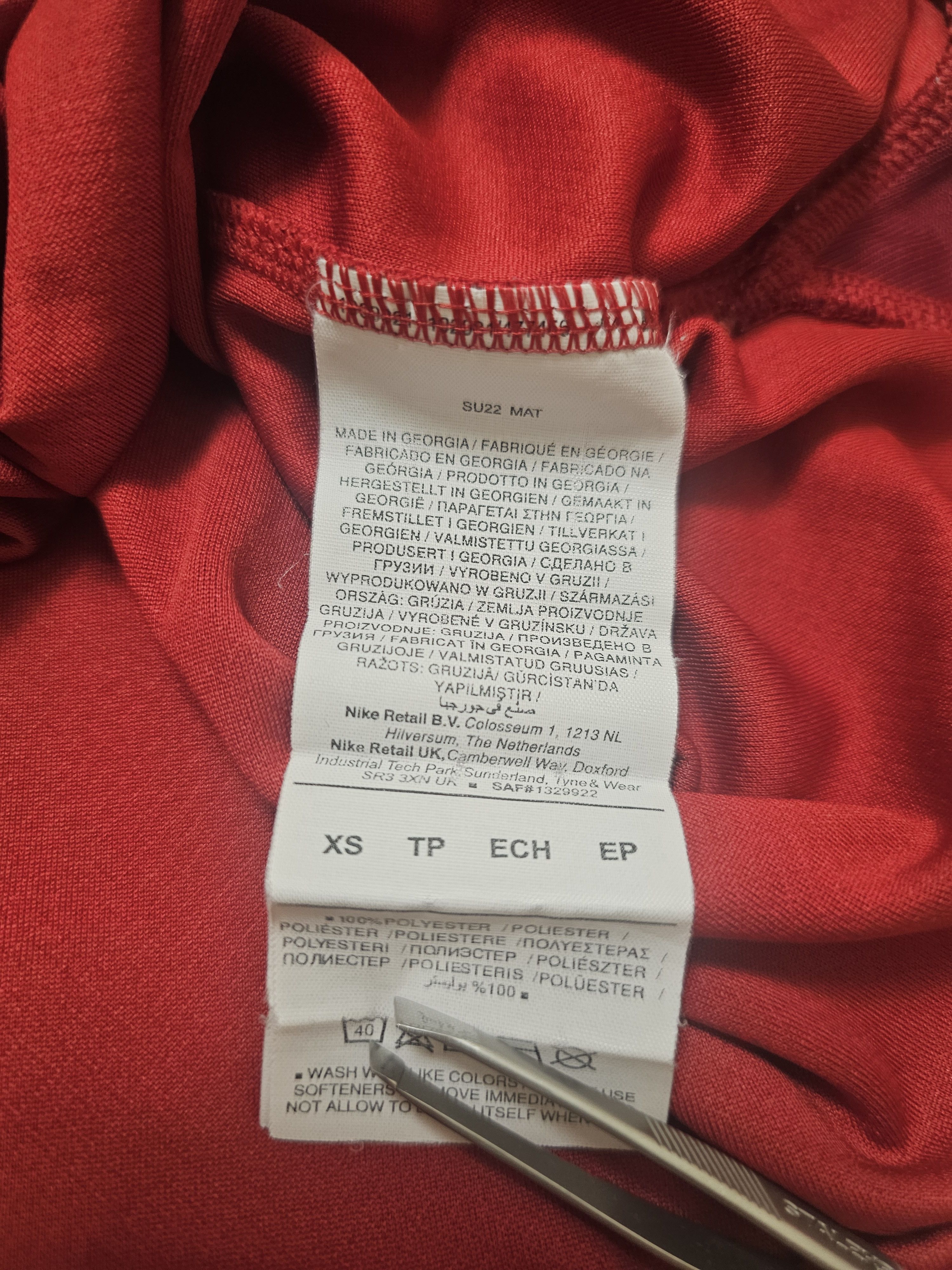 Nike LIVERPOOL 2022 2023 HOME DIAZ FOOTBALL SOCCER JERSEY Size US XS / EU 42 / 0 - 11 Thumbnail