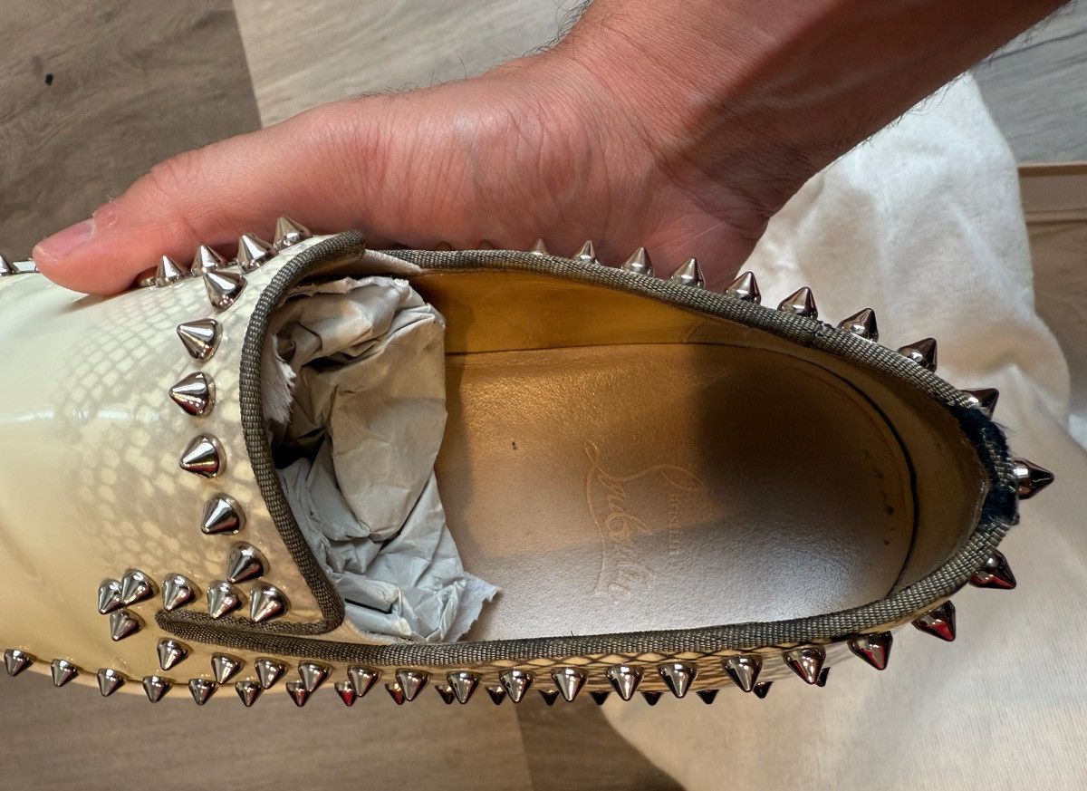 Christian Louboutin Christian Louboutin spike studs Snake Pattern Size US 7 / EU 40 - 9 Thumbnail