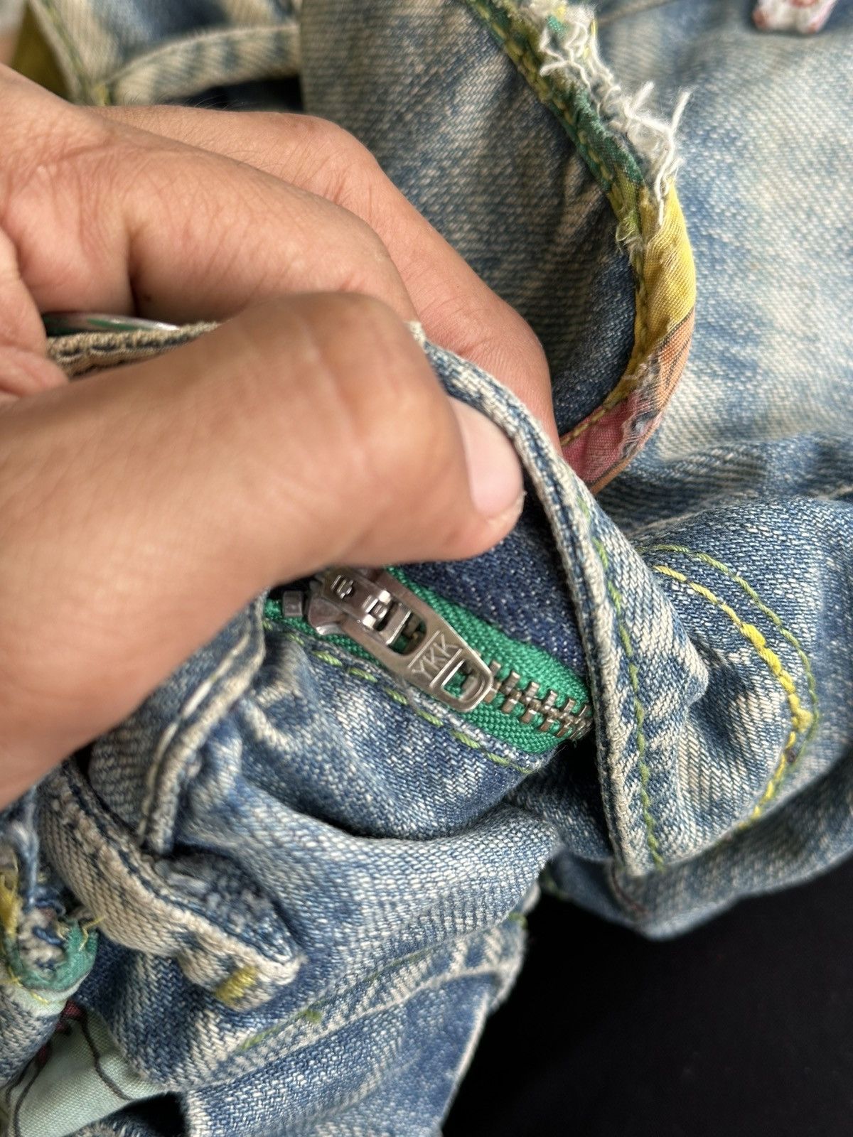 Kapital Flare Miss Sixty Butterfly Embroid . Size US 28 / EU 44 - 10 Thumbnail