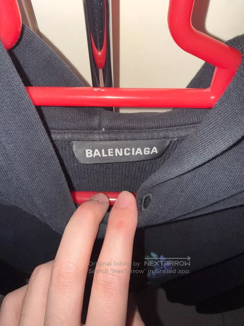 Balenciaga Balenciaga Rainbow Wheat Ear Hoodie Size US M / EU 48-50 / 2 - 2 Thumbnail
