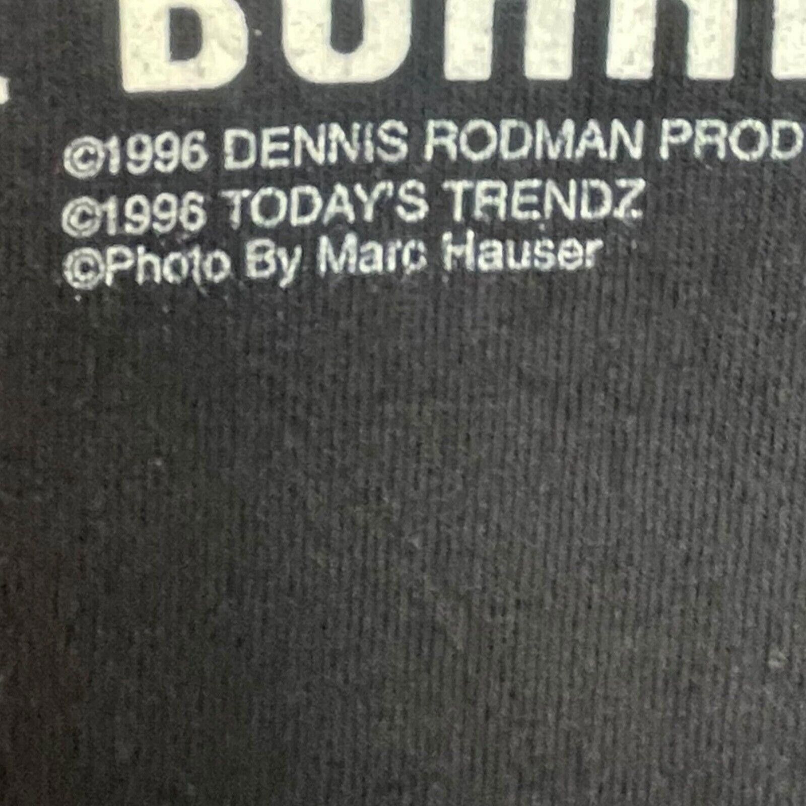 Designer 1996 Dennis Rodman Glow in the Dark Tee Size US L / EU 52-54 / 3 - 7 Thumbnail