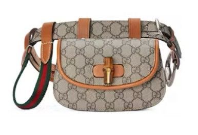 Gucci Gucci bamboo 1947 mini belt bag beige. Size ONE SIZE - 11 Thumbnail