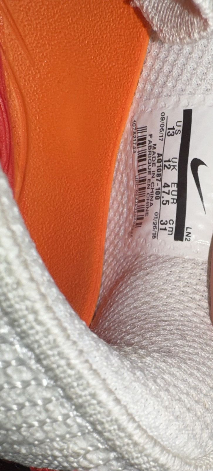 Nike Kobe A.D. NXT 360 'Infrared' Size US 13 / EU 46 - 8 Thumbnail