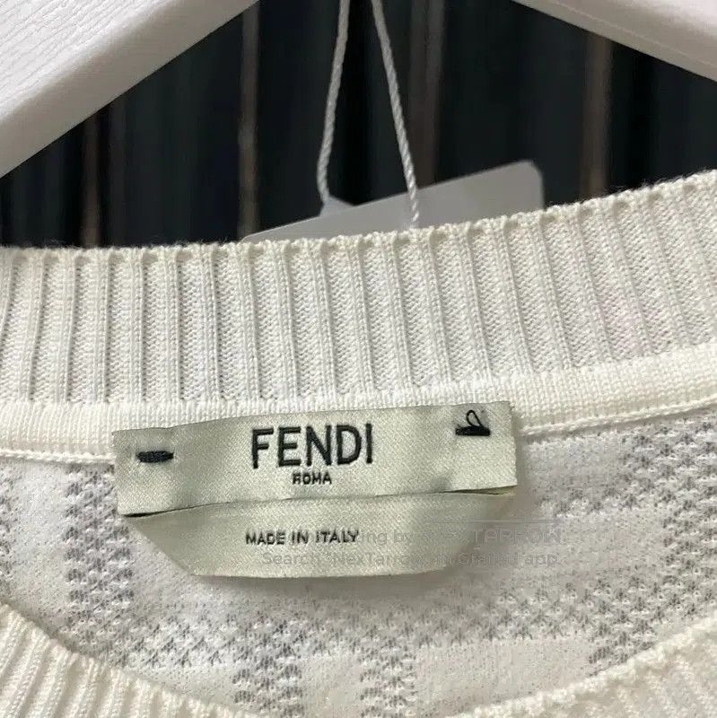 Fendi Fendi Women's White Knit Sweater . Size XXS / US 00 / IT 34 - 6 Thumbnail