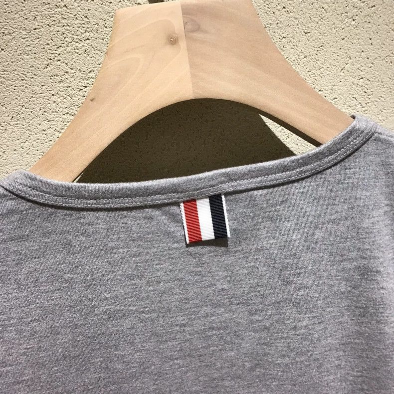 Thom Browne Thom Browne Round neck short sleeve T-shirt Size US L / EU 52-54 / 3 - 5 Thumbnail