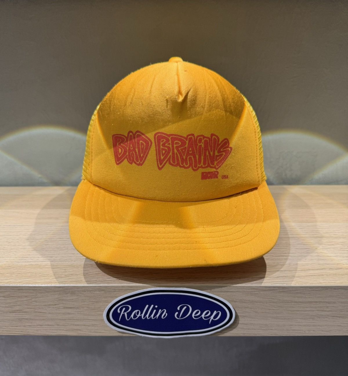 Vintage Rare Vintage 90s Bad Brains Trucker Size ONE SIZE - 1 Thumbnail