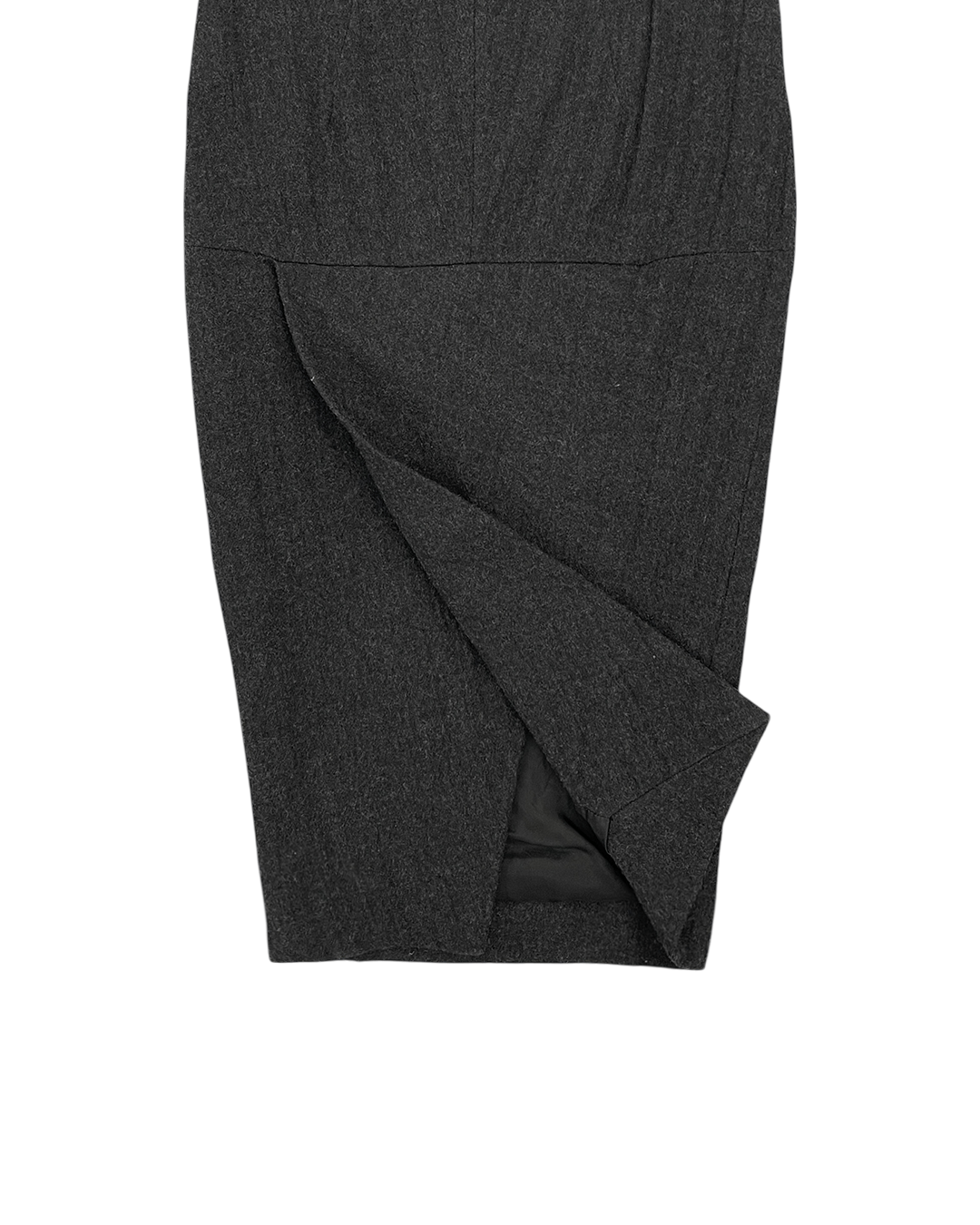 Rick Owens Rick Owens 12AW "MOUNTAIN" Wool Pencil Skirt Size 27" / US 4 / IT 40 - 7 Thumbnail