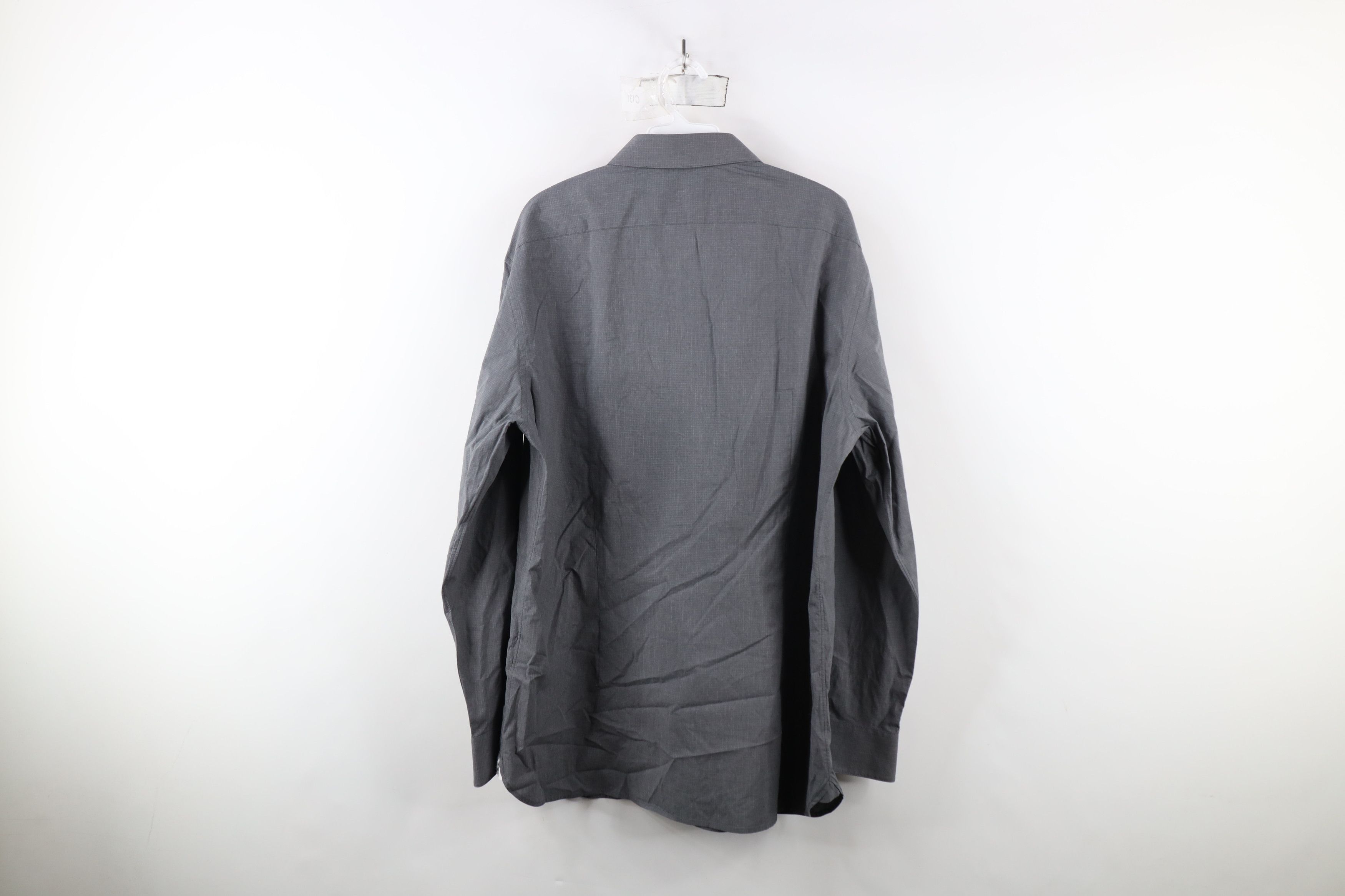 John Varvatos × Vintage John Varvatos USA Signature Tailored Stretch Button Shirt Size US M / EU 48-50 / 2 - 9 Thumbnail