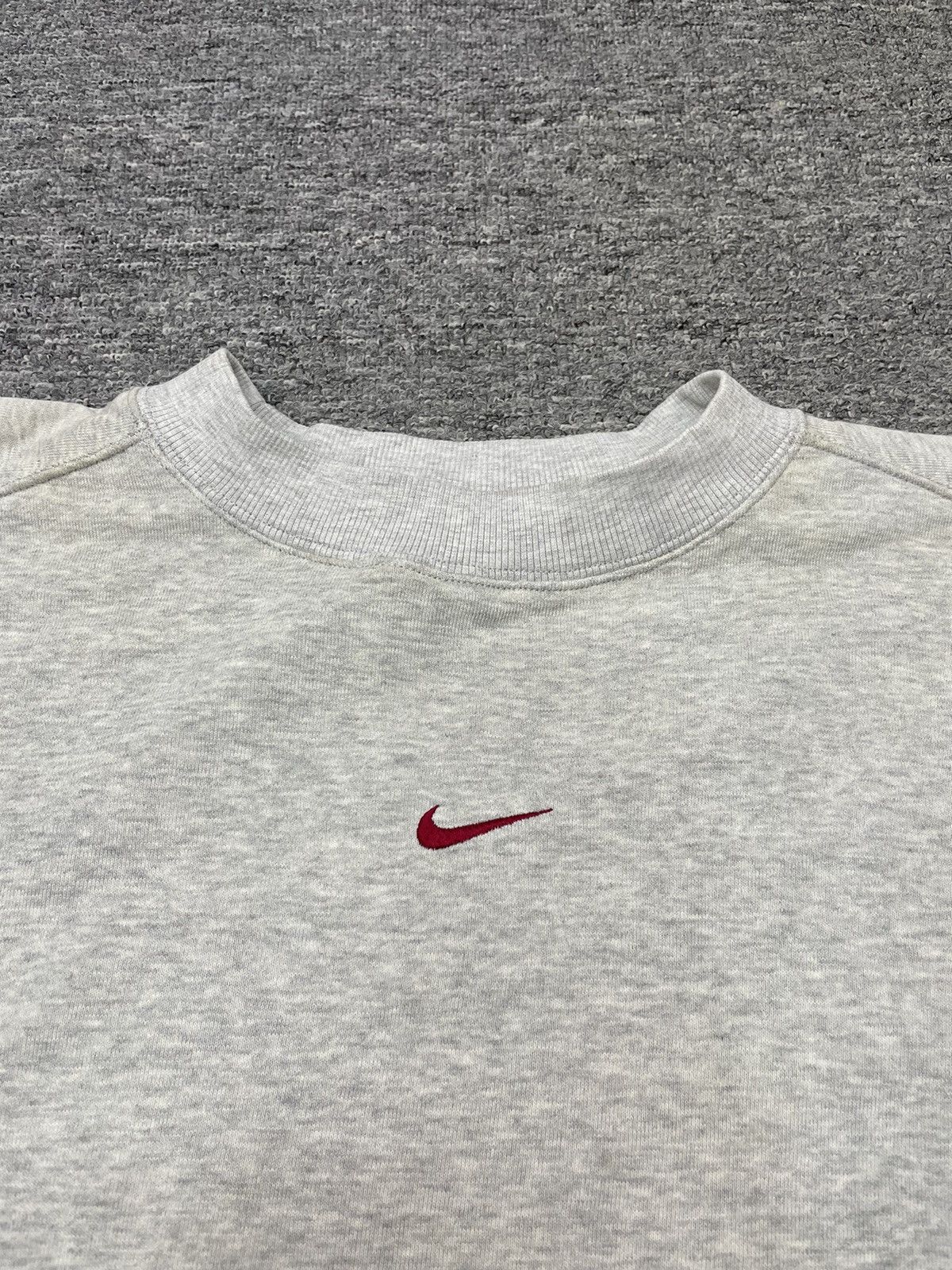 Nike Nike Center Swoosh Sweatshirt Crewneck Pullover Y2K Size US L / EU 52-54 / 3 - 3 Thumbnail