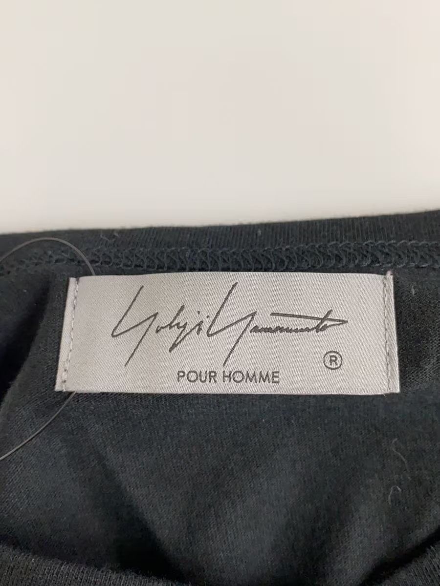 Yohji Yamamoto yohji yamamoto POUR HOMME Cotton/BLK Long sleeve T-shirt Size US L / EU 52-54 / 3 - 3 Thumbnail