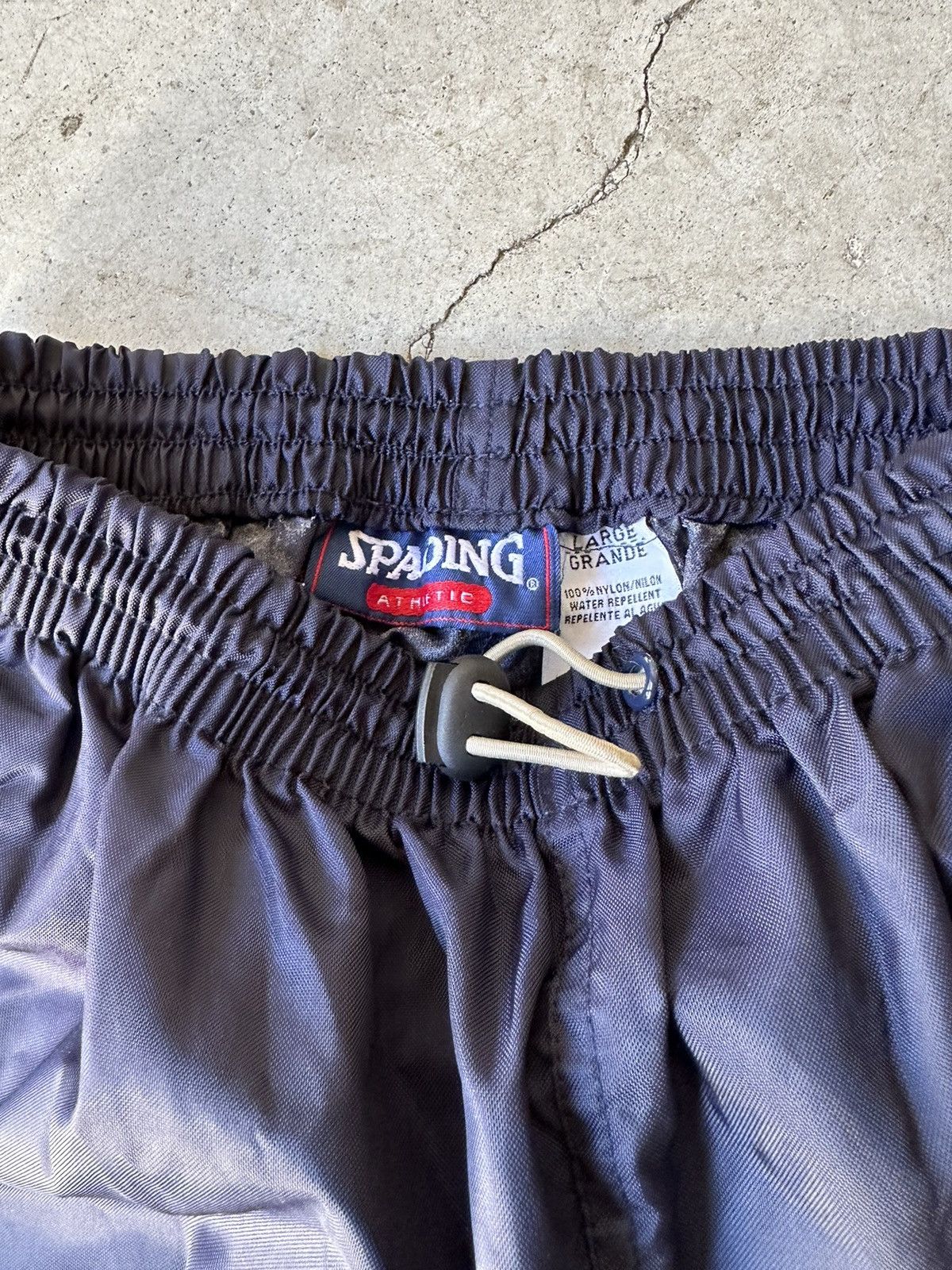 Nike Vintage Y2K Navy spalding trackpants Size US 26 / EU 42 - 4 Thumbnail